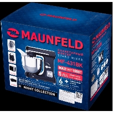 Миксер планетарный Maunfeld MF-431BK