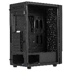 Компьютерный корпус Accord 3312 черный без БП ATX 2xUSB2.0 1xUSB3.0 audio bott PSU