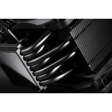 Кулер для процессора Noctua NH-U12A chromax черный, 120 мм, медь, 450-2000 об/мин, 22.6 дБ, 4 pin PWM, 169 Вт, высота 158 мм