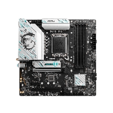 Материнская плата MSI B760M GAMING PLUS WIFI, LGA 1700, Intel B760, 4xDIMM DDR5, 4xSATA, 2xM.2, 1xPCI-E 4.0 x16, 1xPCI-E 3.0 x1, 2xHDMI, 2xDP, 1x 2.5Gb LAN, 2xUSB-A 3.2 Gen 2, 4xUSB 2.0, Micro-ATX