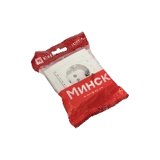 Розетка EKF Минск ERR16-028-100-USB 1-местная СП с/з с защитными шторками 16А белая с USB 1А