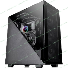 Компьютерный корпус Thermaltake Divider 300 TG черный без БП ATX 2x120мм 2xUSB 3.0 1xUSB3.1 audio front door bott PSU