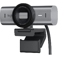 Веб-камера Logitech MX Brio 705 3840x2160, 30 кадр/с, USB Type-C, микрофон (2 шт, шумоподавление), автофокус, HDR, крепление на мониторе, графитовый