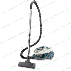 Пылесос Hyundai HYV-C3500 белый/бирюзовый, 380/2220 Вт, уборка сухая, пылесборник контейнер 2.5 л