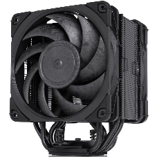 Кулер для процессора Noctua NH-U12A chromax черный, 120 мм, медь, 450-2000 об/мин, 22.6 дБ, 4 pin PWM, 169 Вт, высота 158 мм