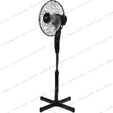 Вентилятор бытовой напольный Rix RSF-3000B, черный