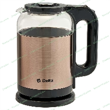 Чайник электрический DELTA DL-1115 золотой