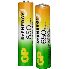 Аккумулятор GP 65AAAHCRGY-2CRCB2 AAA NiMH 650mAh (2шт)