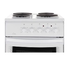 Плита электрическая Flama AE 1401 W белый, конфорок 4 шт, духовка 50 л, 50 см x 85 см x 60 см