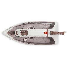 Утюг Maxwell MW-3047, 2400 Вт, белый/коричневый