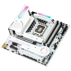Материнская плата Maxsun MS-iCraft B760M CROSS, LGA1700, Intel B760, 4xDDR5, 4xSATA, 3xM.2, 1xPCIe 5.0 x16, 1xPCIe 4.0 x4, 1xPCIe 3.0 x1, 1xDisplayPort, 1xHDMI, 1x 2.5Gb LAN, 1xUSB 3.2 Gen2 Type-C, 4xUSB 3.2 Gen1, 4xUSB 2.0, 3x3.5 мм, 7.1, microATX