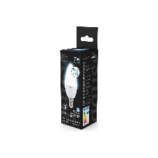 Лампа светодиодная Gauss LED Candle 7Вт E14 4100К step diммable (диммир.)