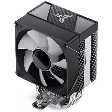 Кулер для процессора JONSBO CR-1400 V2 ARGb (180W, 4-pin PWM, 133мм, Al/Cu, 4x6мм, ARGb, 1x92мм, 38.2CFM, 33.8dBA, 2200RPM, S: 1700/1200/115X, AM4/AM5 черный)
