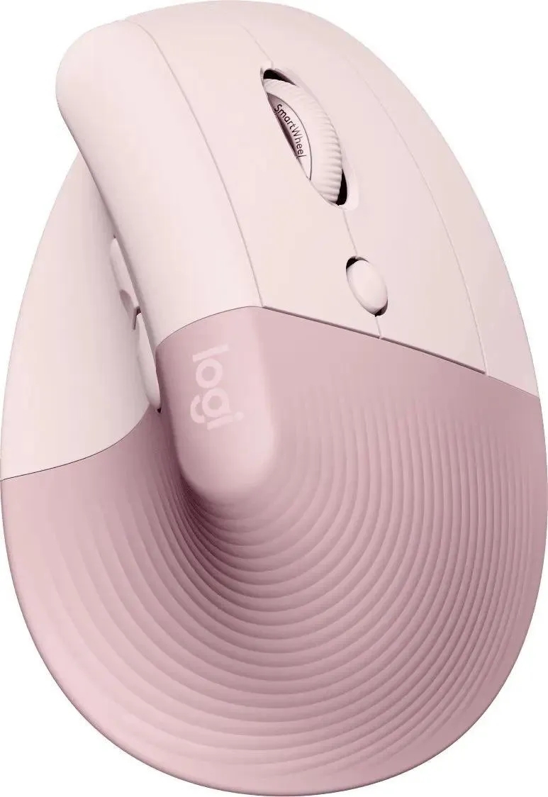 Мышь беспроводная Logitech Lift розовый, 4000 dpi, радиоканал, Bluetooth, USB, кнопки - 6