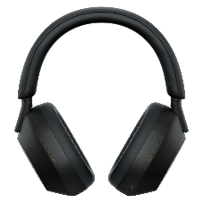Беспроводные/проводные наушники Sony WH-1000XM5 черный, полноразмерные, Bluetooth + проводной, активное шумоподавление, до 30 ч