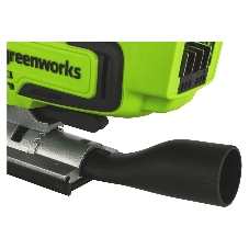Лобзик электрический аккумуляторный GreenWorks GD24JS, 24V, бесщеточный без АКБ и ЗУ