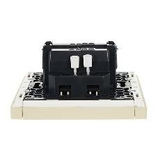 Выключатель IEK FORTE&PIANO FP403 1-кл проходной 10А ваниль