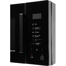 Микроволновая печь Samsung MS23T5018AK/BW черный, 23 л, 800 Вт, переключатели - сенсор