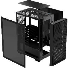 Компьютерный корпус Ocypus Gaммa C60 BK ATX/win/black/no PSU/Tempered Glass