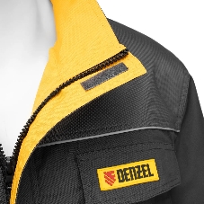 Куртка профессиональная рабочая Denzel 65% полиэстер 35% хлопок, XL