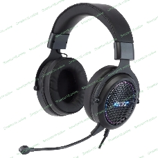Гарнитура Acer AHW120 чёрный, проводная, USB, подсветка