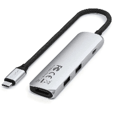 Док-станция Satechi ST-P4SS, USB Type-C, USB Type-C/HDMI/USB Type-A, USB