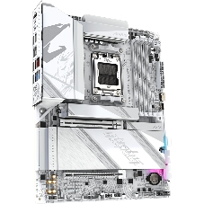 Материнская плата Gigabyte X870 AORUS ELITE X3D ICE, AM5, AMD X870, 4xDDR5, 2xSATA, 4xM.2, 1xPCIe 5.0 x16, 1xPCIe 4.0 x16, 1xHDMI, 1x5Gb LAN, Wi-Fi 7, Bluetooth 5.4, 2xUSB-C 40Gbps (USB4), 1xUSB-C 10Gbps, 2xUSB-A 10Gbps, 4xUSB-A 5Gbps, 1xUSB-A 2.0, 3x3.5 мм + S/PDIF оптический, 7.1, ATX