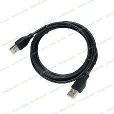 Кабель USB2.0 Cablexpert CC-USB2-AMAM-3M, AM/AM, экран, 28/26AWG, медь, Pro, 3м, черный, пакет