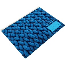 Папка на молнии ZIP Silwerhof FABRIC A5+ ПВХ 0.25мм