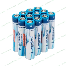Батарейки солевые Gembird GB-R03P-12F, тип AAA, 12шт, пленка