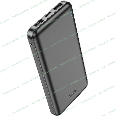 Портативный аккумулятор Hoco J100 High-ranking 10000mAh 2.1A 2xUSB-A черный