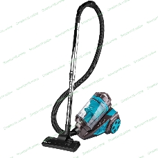 Пылесос Scarlett SC-VC80C377 коричневый/голубой, 450/2200 Вт, уборка сухая, пылесборник контейнер 3 л