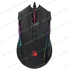 Мышь проводная A4Tech Bloody J90s черный, 8000 dpi, USB, кнопки - 12