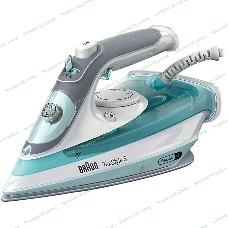 Утюг Braun SI5017GR бирюзовый/белый, 2700 Вт, 50 г/мин, 190 г/мин, 300 мл