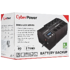 Источник бесперебойного питания CyberPower BR700ELCD 700 ВА/420 Вт/8 х CEE 7 (евророзетка)