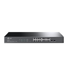 Коммутатор TP-Link Jetstream 16-port gigabit smart switch with 2-gigabit uplink ports