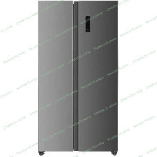 Холодильник Kraft KF-MS4801XI серый двухкамерный, 316/164 л, морозилка сбоку, No Frost, Side-by-Side