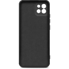 Чехол (клип-кейс) BORASCO Microfiber Case, для Samsung Galaxy A03, черный