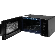 Микроволновая печь Samsung MS23T5018AK/BW черный, 23 л, 800 Вт, переключатели - сенсор