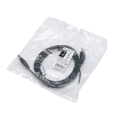 Кабель USB2.0 Cablexpert CC-USB2-AMAM-3M, AM/AM, экран, 28/26AWG, медь, Pro, 3м, черный, пакет