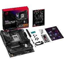 Материнская плата ASUS ROG STRIX X870E-E GAMING WIFI, AM5, AMD X870E, 4xDDR5, 4xSATA, 5xM.2, 1xPCI-E 5.0 x16, 1xPCI-E 4.0 x4, 1xHDMI, 1xUSB-C 3.2 Gen 2, 1xUSB-C 3.2 Gen 2x2, 2xUSB-C 4.0, 1x 5Gb LAN, 9xUSB-A 3.2 Gen 2, 2x3.5 мм, TOSLINK, 1xWi-Fi 7, ATX