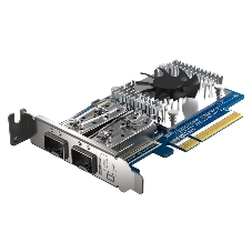 Двухпортовая сетевая карта QNAP Expansion Card 25 GbE SFP28, PCIe Gen4 x8