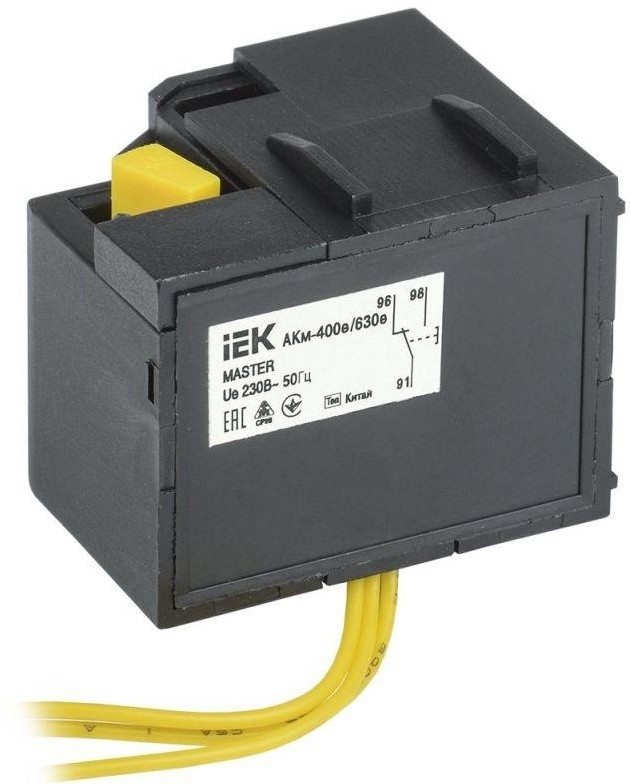 Контакт аварийный АКм-400е/630е (АКм-39) MASTER эл. р. IEK