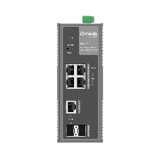 Коммутатор TP-Link Omada IES206GPP, 4×1 Гбит/с PoE + 1×1 Гбит/с SFP + 1×1 Гбит/с Combo, настраиваемый