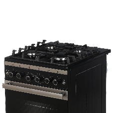 Плита газовая Gefest 5500-02 0069 серебристый/черный, конфорок 4 шт, духовка 52 л, 50 см x 85 см x 58.5 см