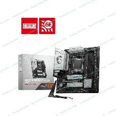 Материнская плата MSI B650M GAMING PLUS WIFI, AM5, AMD B650, 4xDDR5, 4xSATA, 2xM.2, 1xPCI-E 4.0 x16, 2xPCI-E x1, 1xHDMI, 1xDP, 1x 2.5Gb LAN, 4xUSB-A 3.2 Gen 1, 3xUSB-A 3.2 Gen 2, 1xUSB-C 3.2 Gen 2, 3x3.5 мм, 7.1, Micro-ATX
