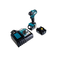 Дрель-шуруповерт Makita DDF083RFE, 18 В, 3 Ач, 40 Нм, бесщеточный