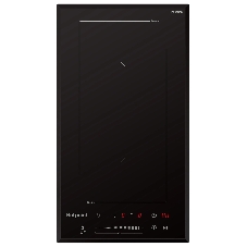 Индукционная варочная поверхность Hotpoint HS 1430 BA, 2 конфорки, с зоной расширения, стеклокерамика, 3500 Вт