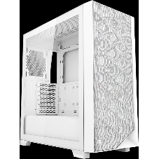 Компьютерный корпус без блока питания Case PCCooler C3D510 WH, Midi-Tower, TG, Mesh, no fans, 2xUSB-A 3.0, E-ATX, ATX, mATX, mITX белый