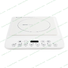 Плита настольная электрическая Centek CT-1517 белый, 2 кВт, индукция, конфорки - 1, стеклокерамика, сенсор